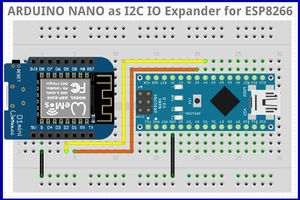 Arduino Nano I2C IO expander